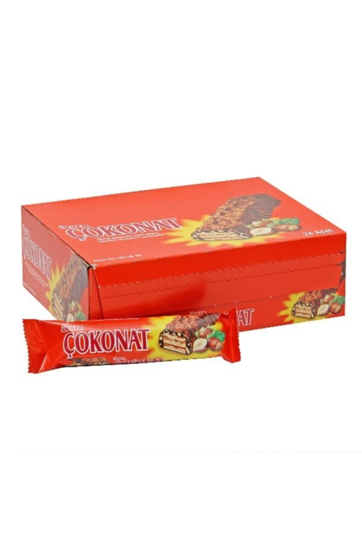 Ülker Çokonat Fındıklı Gofret 33gr 24adet
