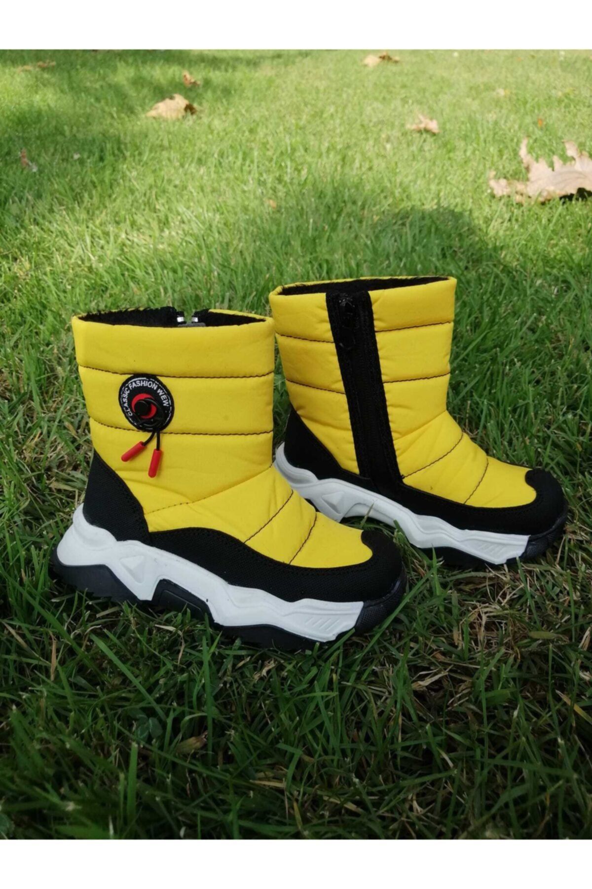 MOLY KIDS Çocuk Kar Botu Içi Kısa Kürklü