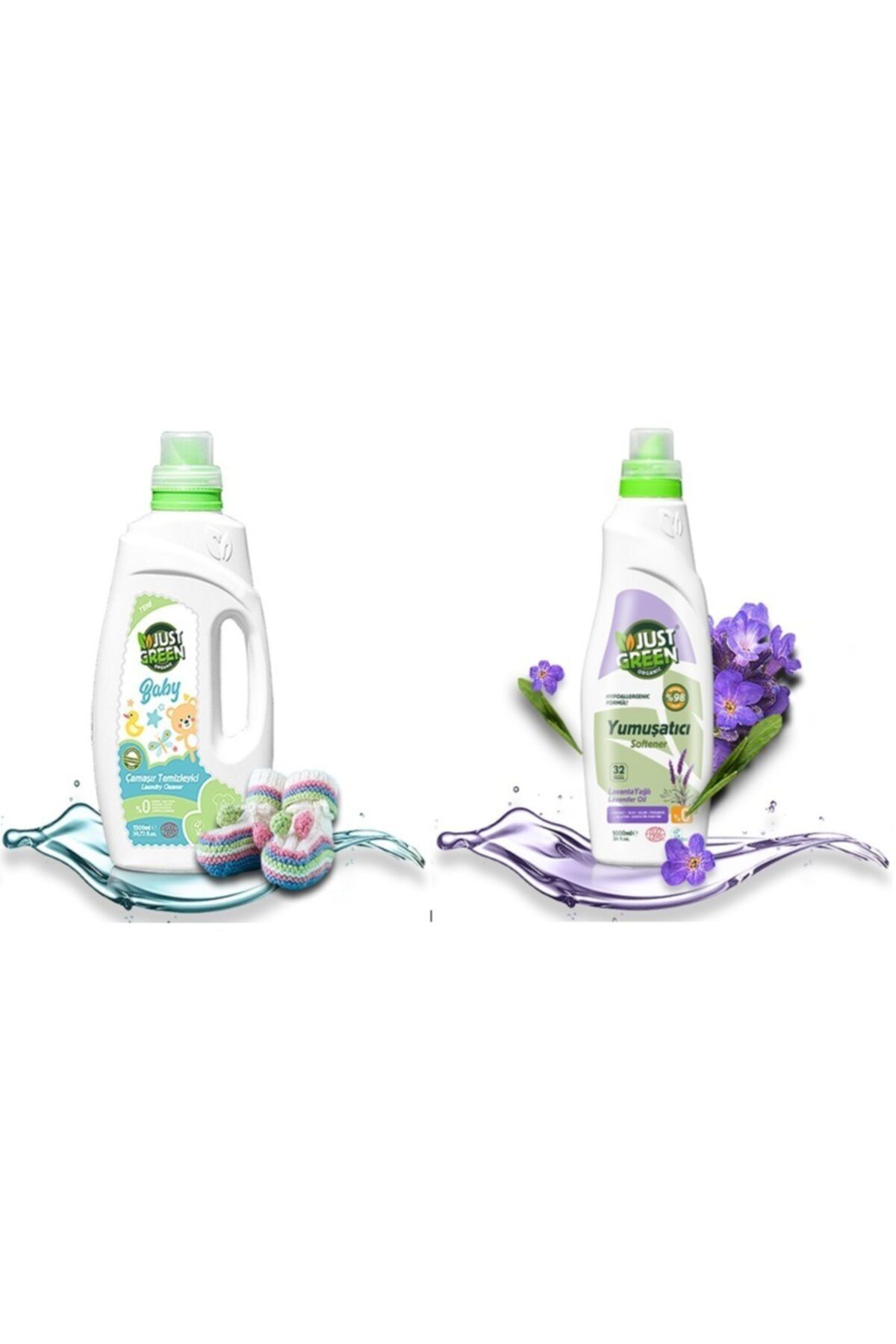 Just Green Organic Baby 2'li Set