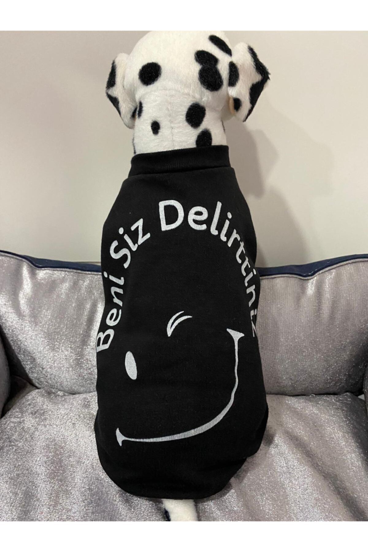 Monopetz Yeni Sezon Polar Köpek Ve Kedi Kıyafeti - Siyah Beni Siz Delirttiniz
