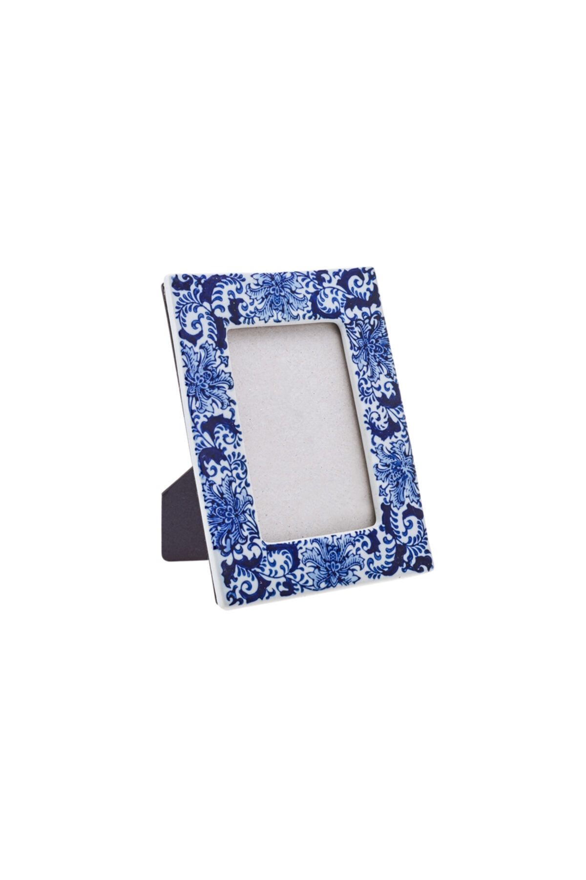 Karaca Home Blue White Lora Çerçeve 13x18 Cm