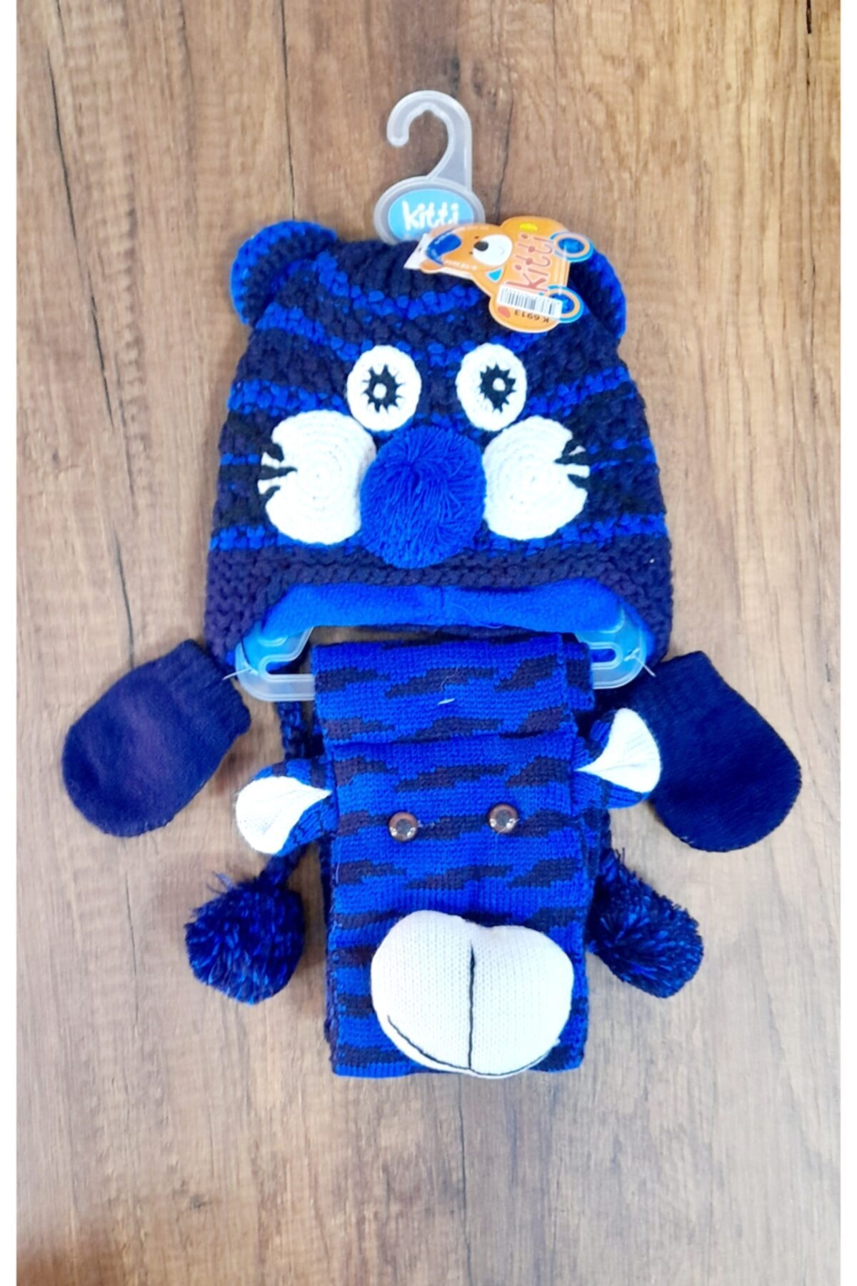 Kitti Atkı Bere Eldiven Set 0-18 Ay