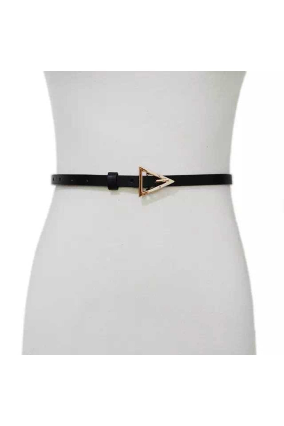 BRAND&BELT Üçgen Tokalı Kemer Modeli