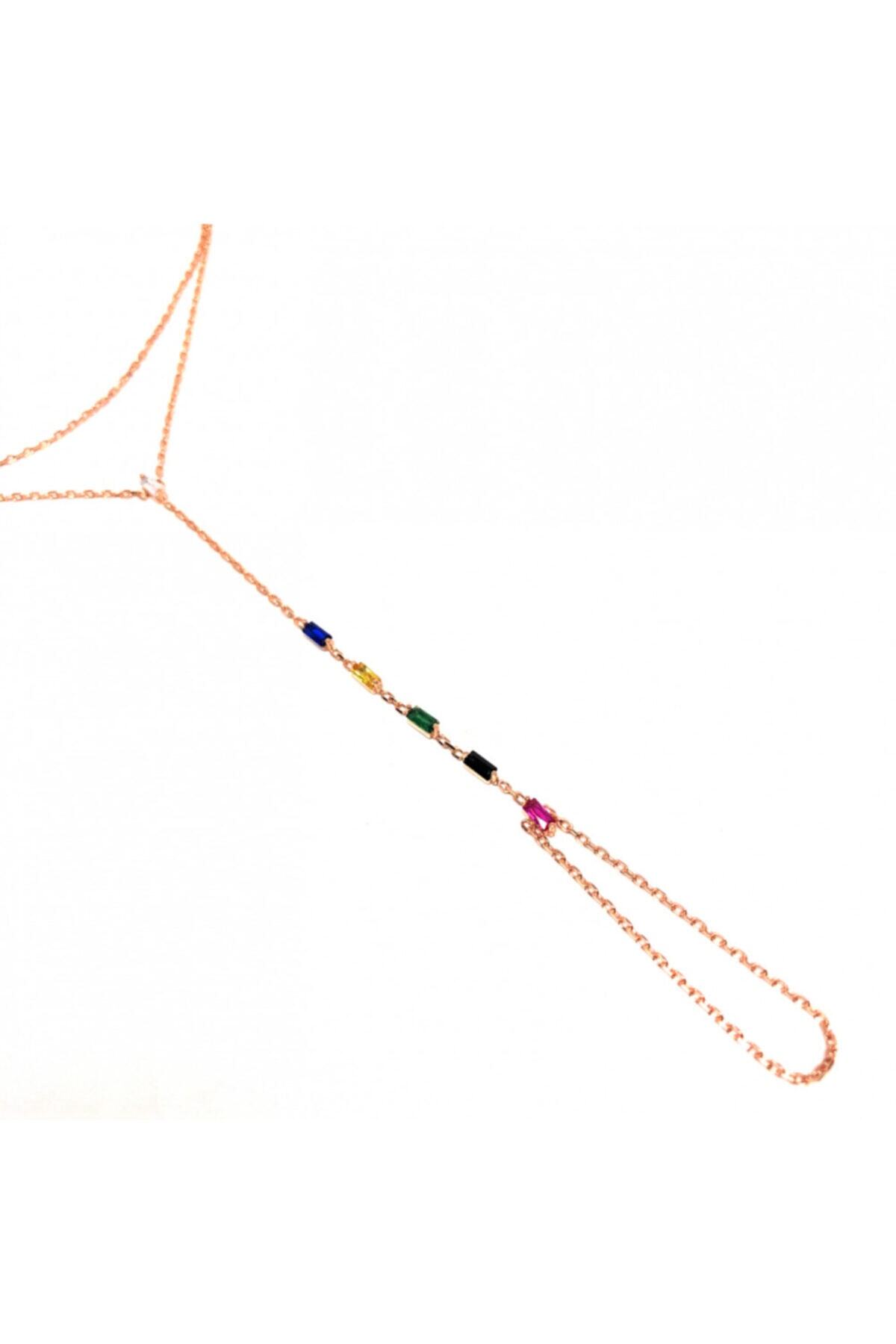 CAKA TAKI Color Mix Baget Taşlı Şahmeran