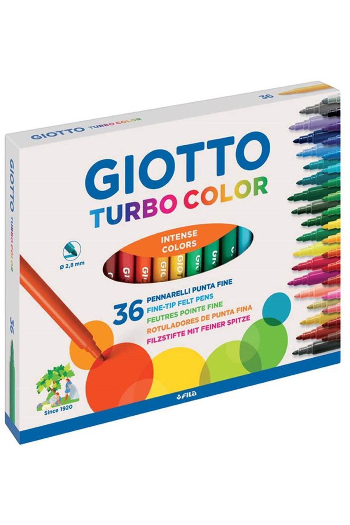 Giotto Marka: 36 Renk Turbo Keçeli Boya Kalemi 418000 Kategori: Kuru Boya Kalemi