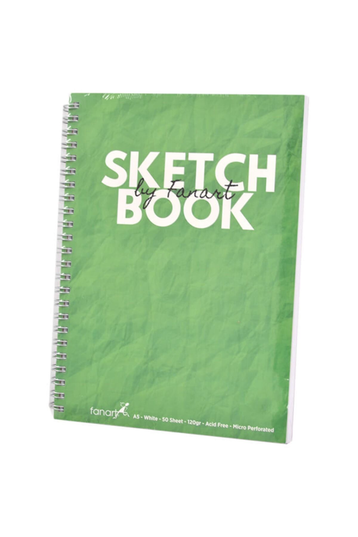 Fanart 8673.a5 Academy Sketch Book Spr.a5 50yp Yeşil 120 Gr