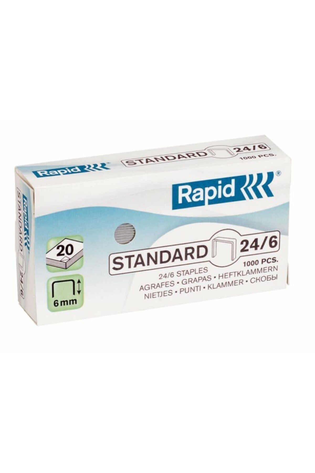 RAPIDER Rapid Zımba Teli 24/6 1000 Li Standart