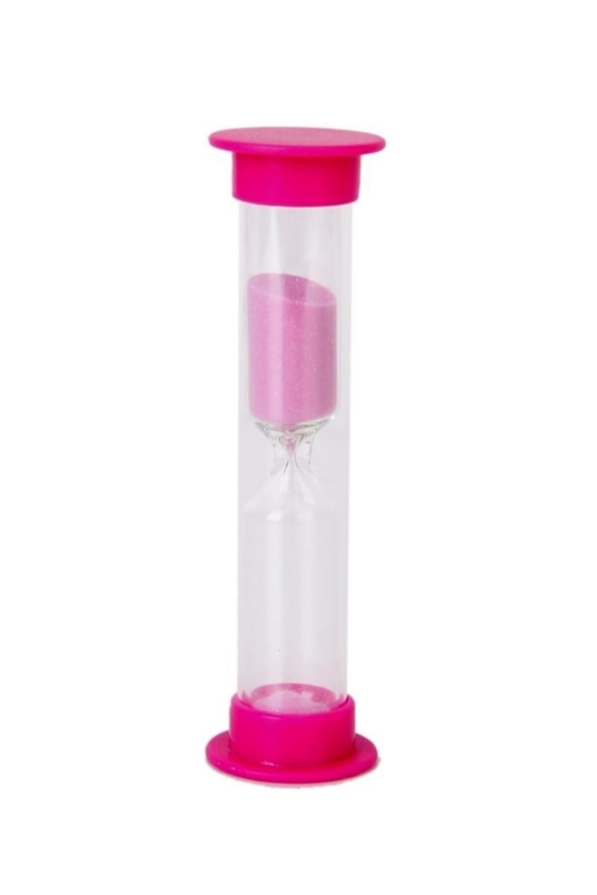 Kutubist Pembe Plastik 1 Dakikalık Kum Saati