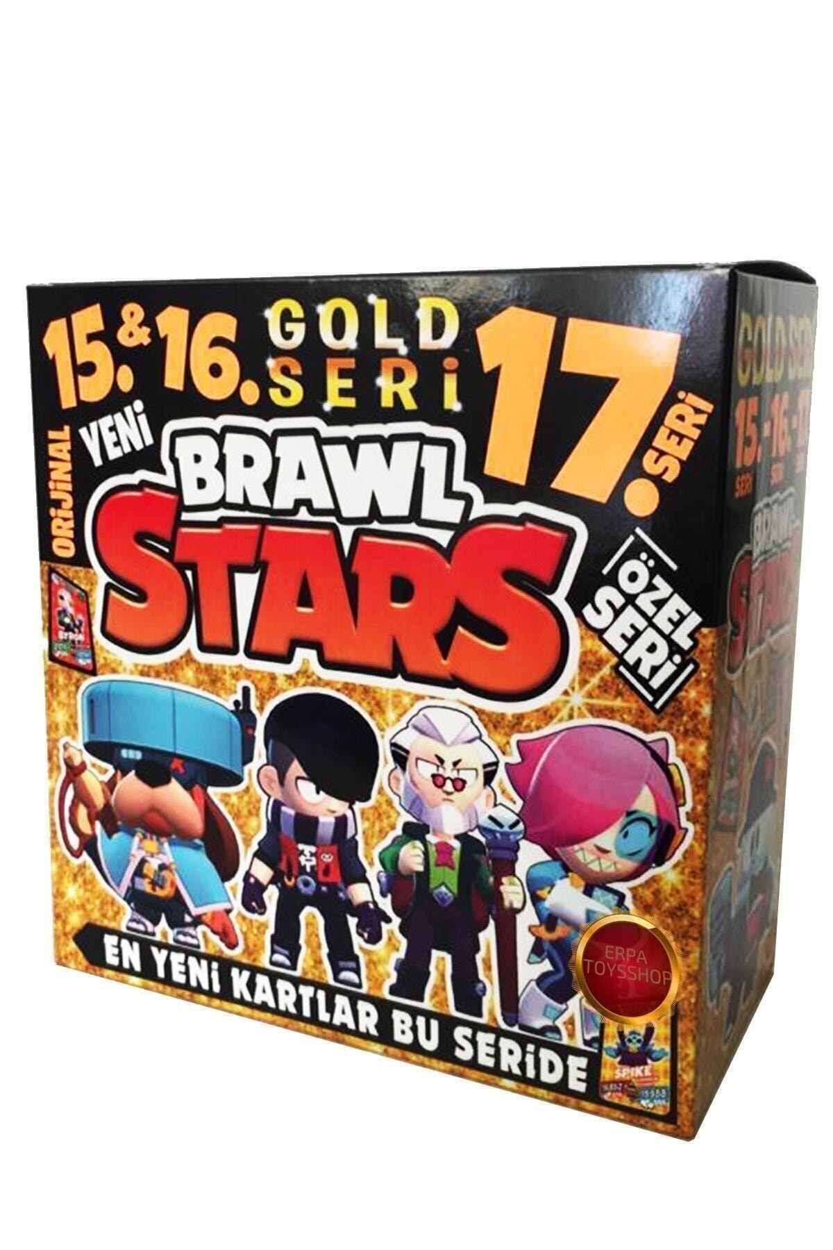 BRAWL STARS 15. 16. Ve 17. Seri Gold Seri En Yeni Ve En Özel Kartlar Gold Seride (400) Adet