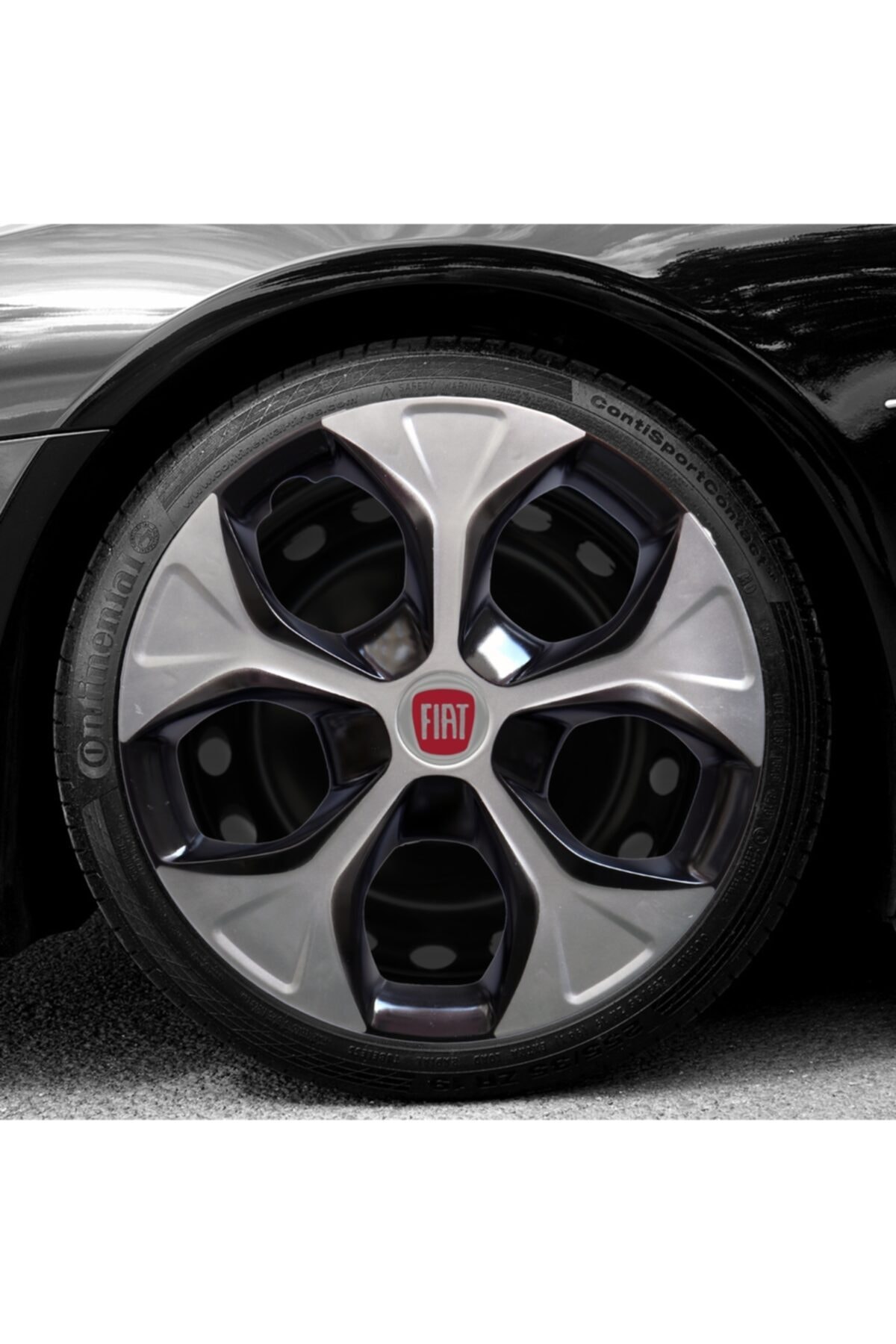 NERİMAN AUTO Kırılmaz Fiat Punto Evo 15'' Inç Uyumlu Jant Kapağı 4 Adet 1 Takım 3008