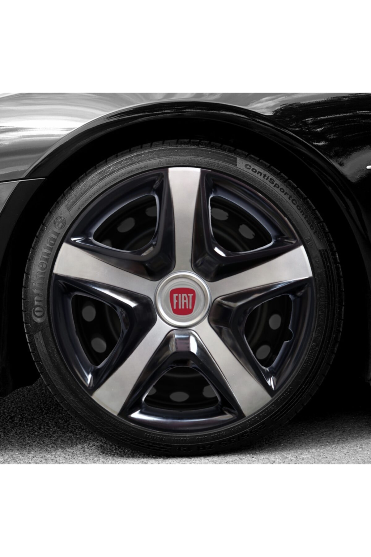 NERİMAN AUTO Kırılmaz Fiat Stilo 16'' Inç Uyumlu Jant Kapağı 4 Adet 1 Takım 3015