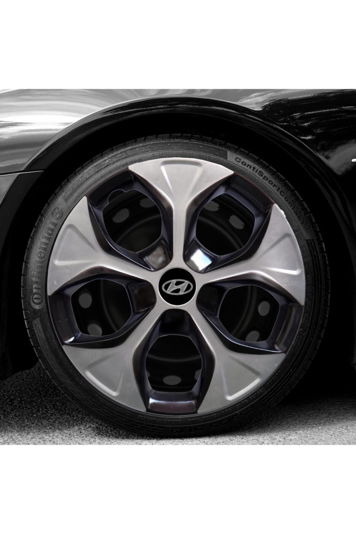 NERİMAN AUTO Kırılmaz Hyundai 13'' Inç Uyumlu Jant Kapağı 4 Adet 1 Takım 3006