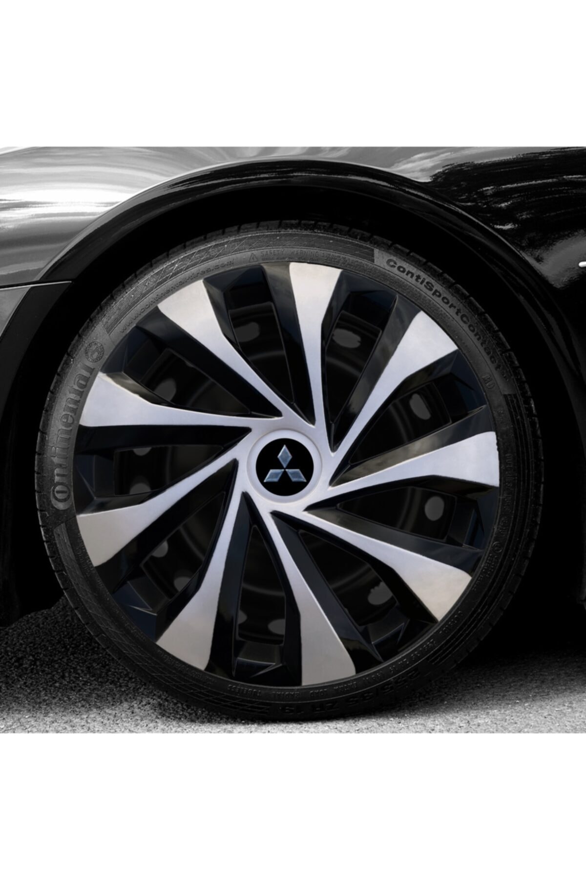 NERİMAN AUTO Kırılmaz Mitsubishi 14'' Inç Uyumlu Jant Kapağı 4 Adet 1 Takım 3004