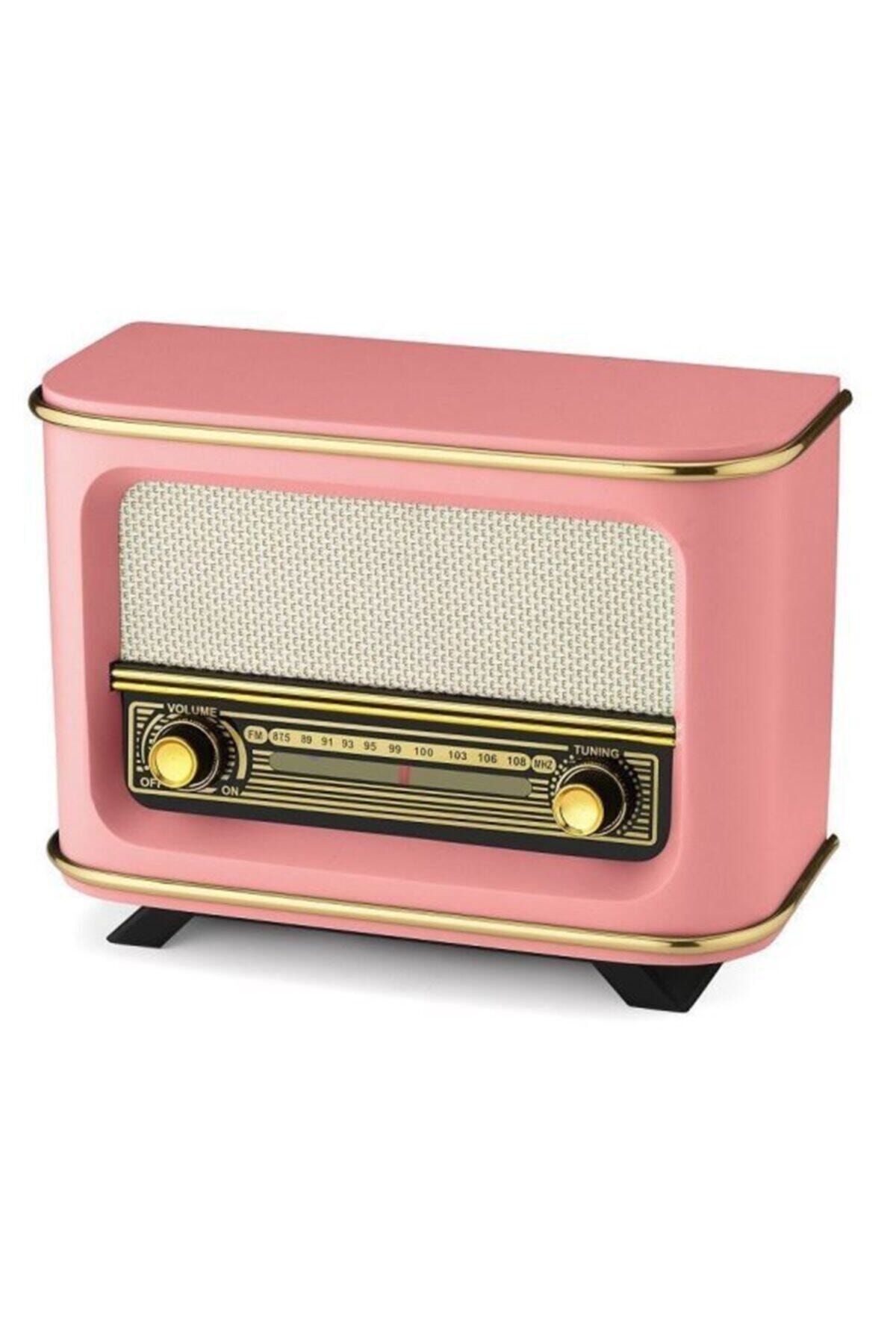 Bipromosyon Nostaljik Model Ahşap Radyo
