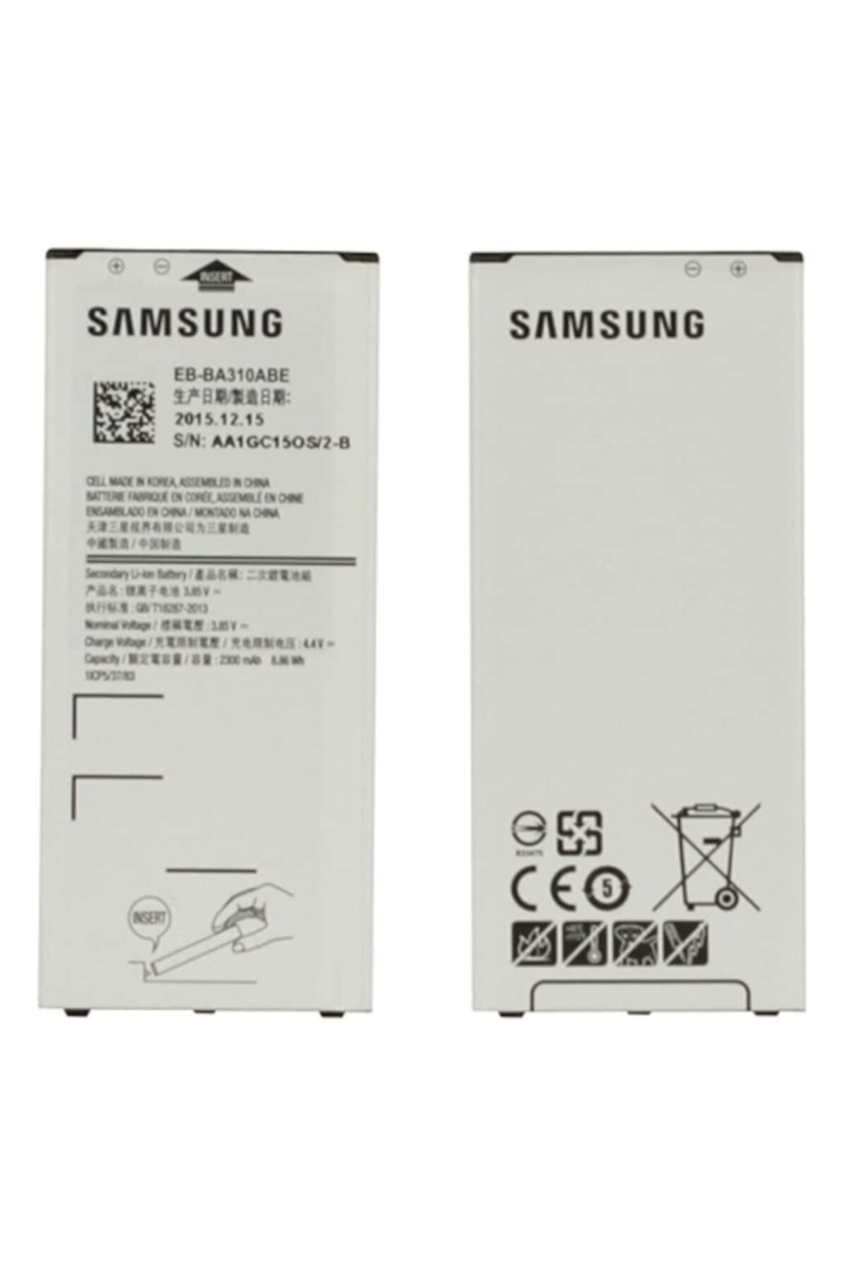 Samsung Galaxy A3 2016 A310 Orj. Batarya