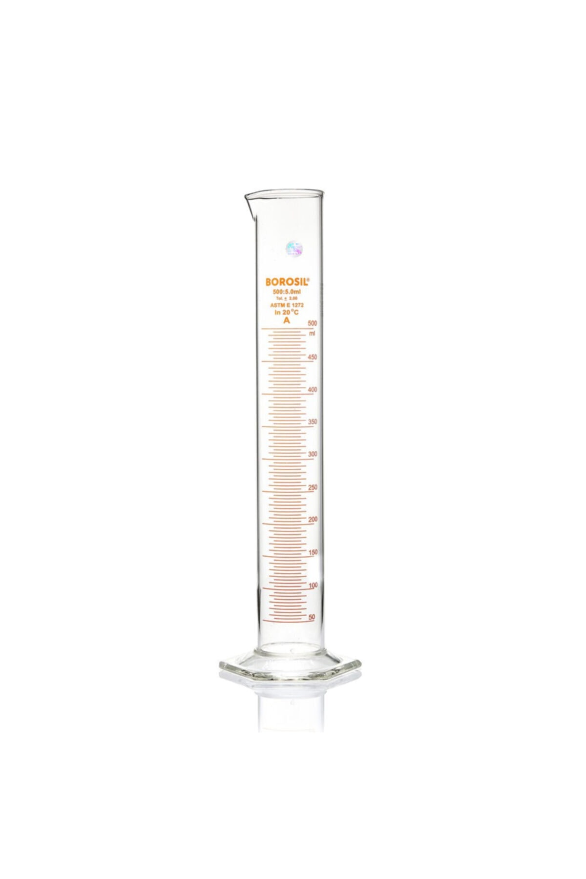 Borosil Cam Mezür - 500 ml - Class A Sertifikalı - Yüksek Kalite - 1 Adet/paket - 100% Ikat