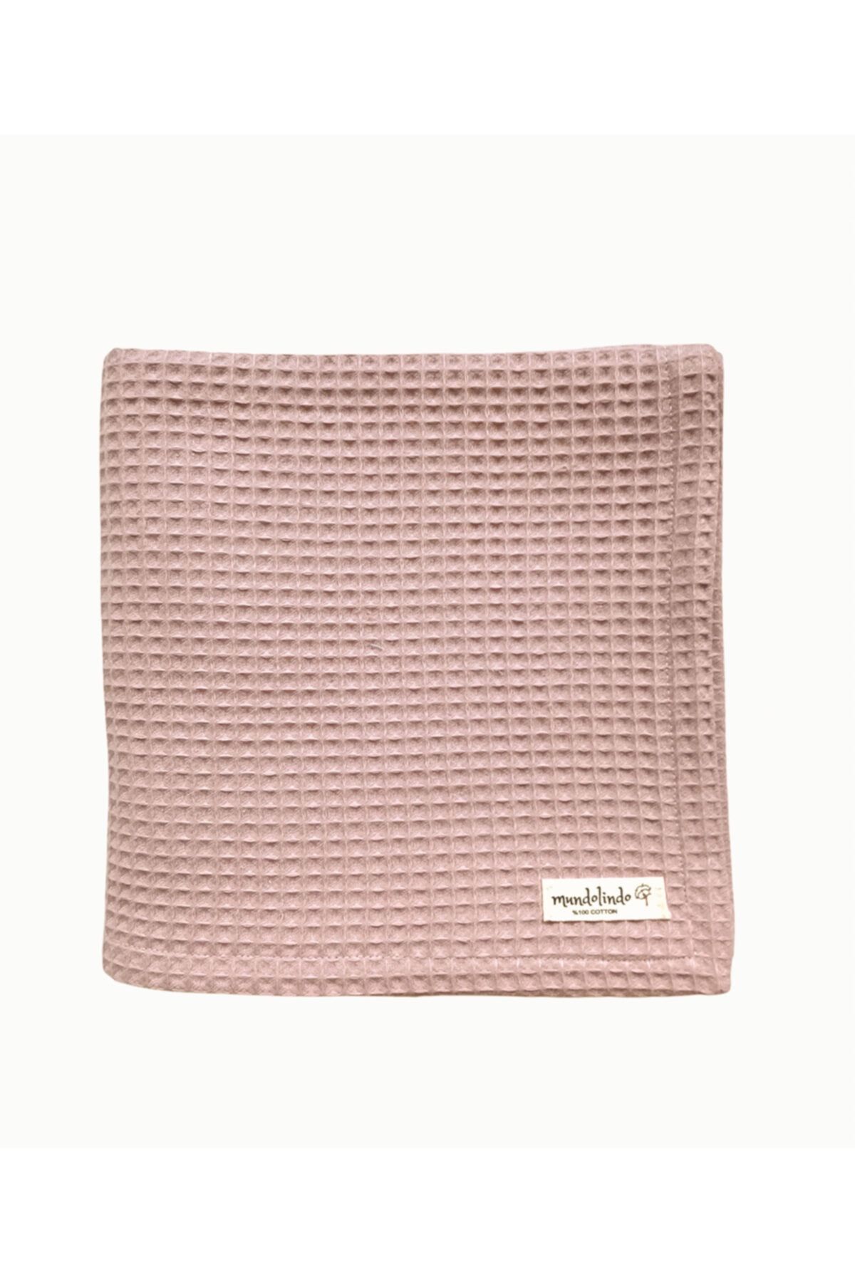 MundoLindo Pamuk Waffle Pudra Pembe Pike Bebek