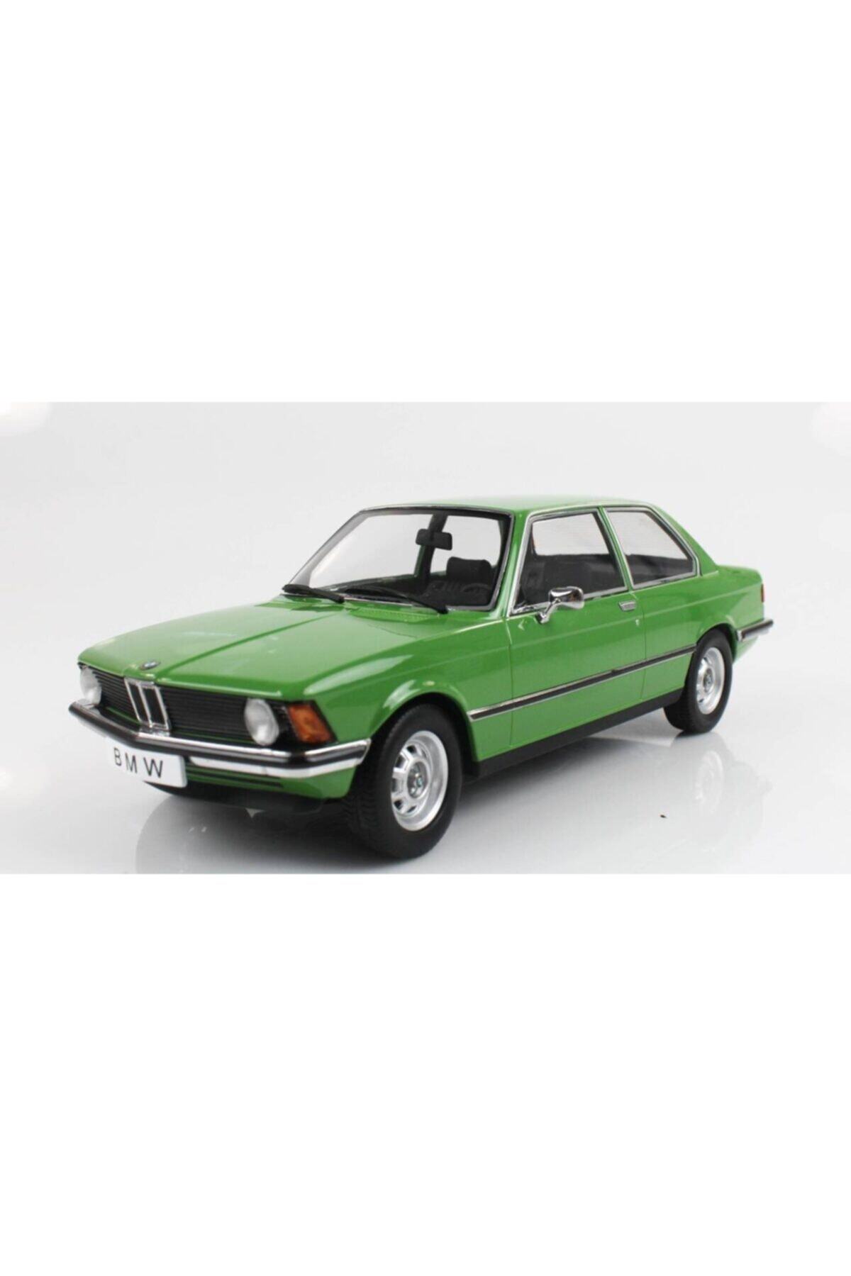 KK Scale Kkscale 180043 1/18 1975 Bmw 318i E21-yeşil-sergilemeye Hazır Araba Modeli