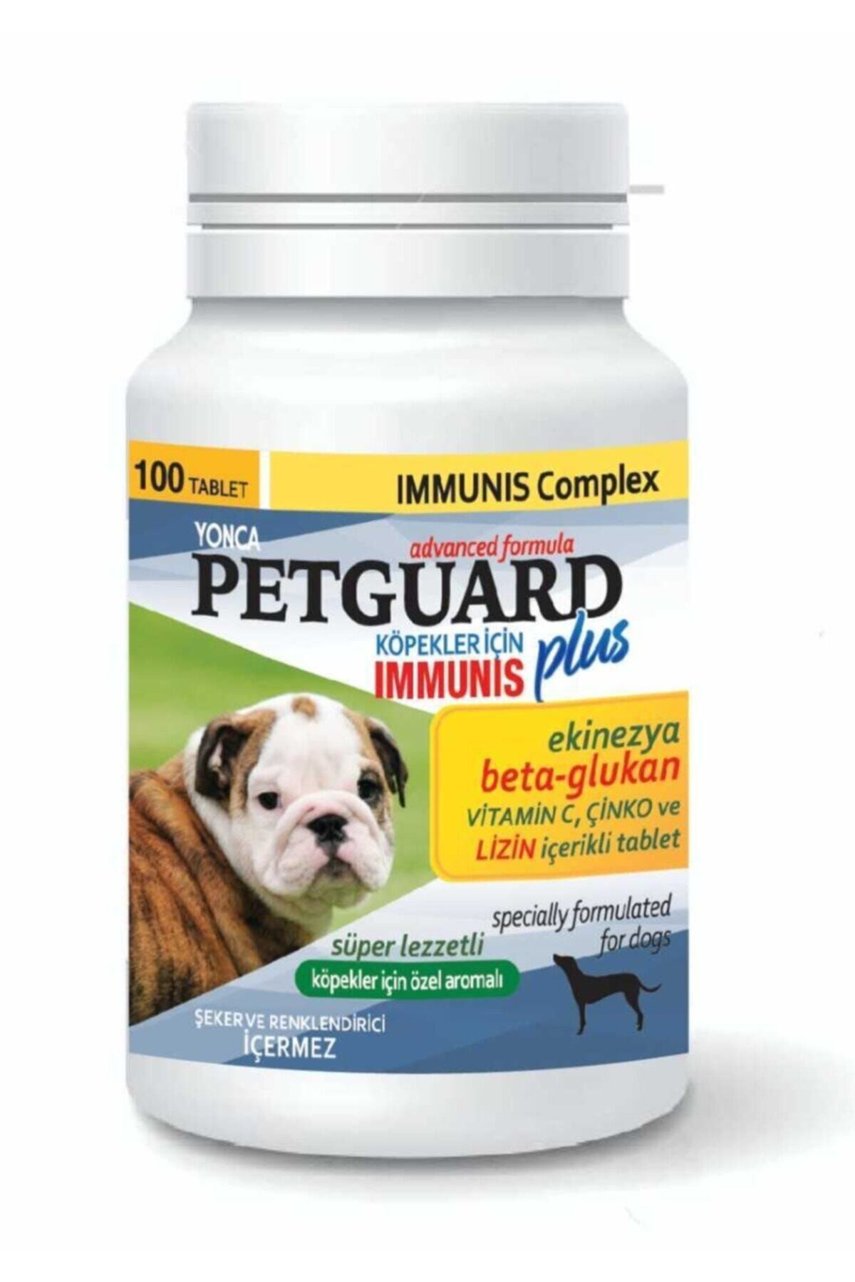 Pet Preety Petguard Köpekler Için Tablet Vitamin Immunis