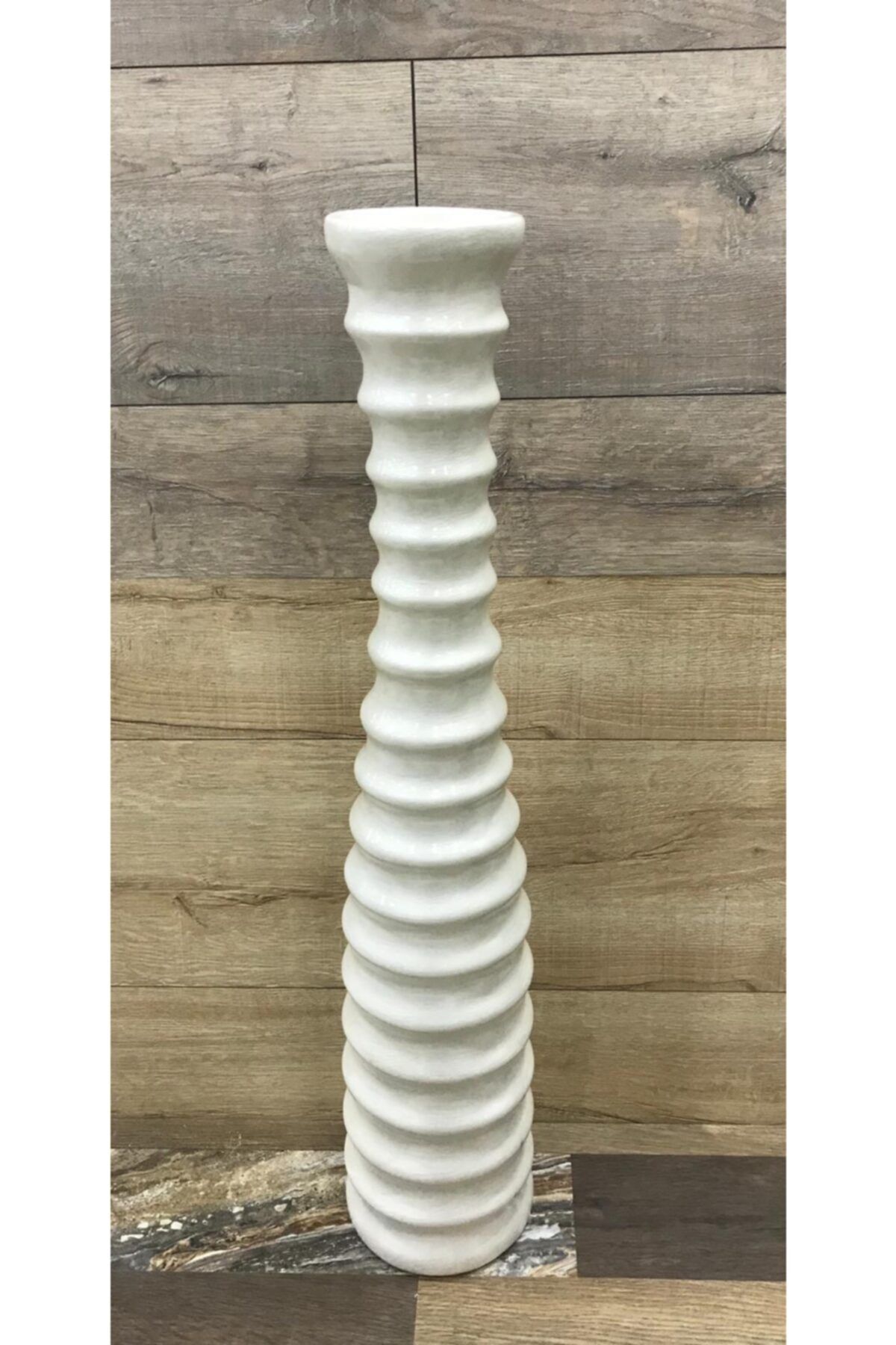 Dilek 80 Cm Seramik Yapay Çiçek Pampas Vazosu 031