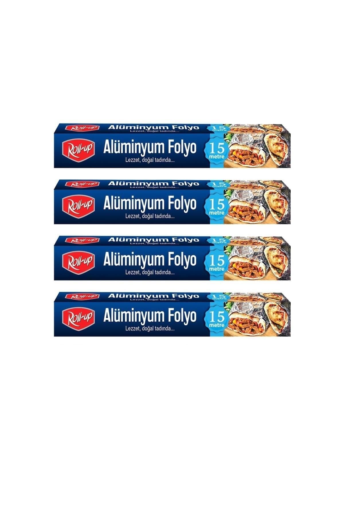 RollUp Alüminyum Folyo Seti 30cm X 15 m10mic 4 Adet