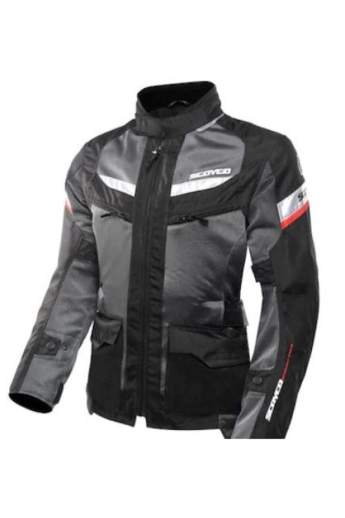 Scoyco Ürün Adı :-jk-60 Grey-black Gri-Siyah Mont Uzun Dört Mevsim