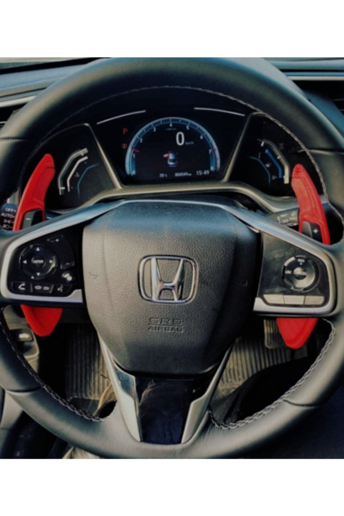 Parça4d Honda Civic Fc5 2016-2020 F1 Kulakçık Paddle Shifter Abs Plastik Model