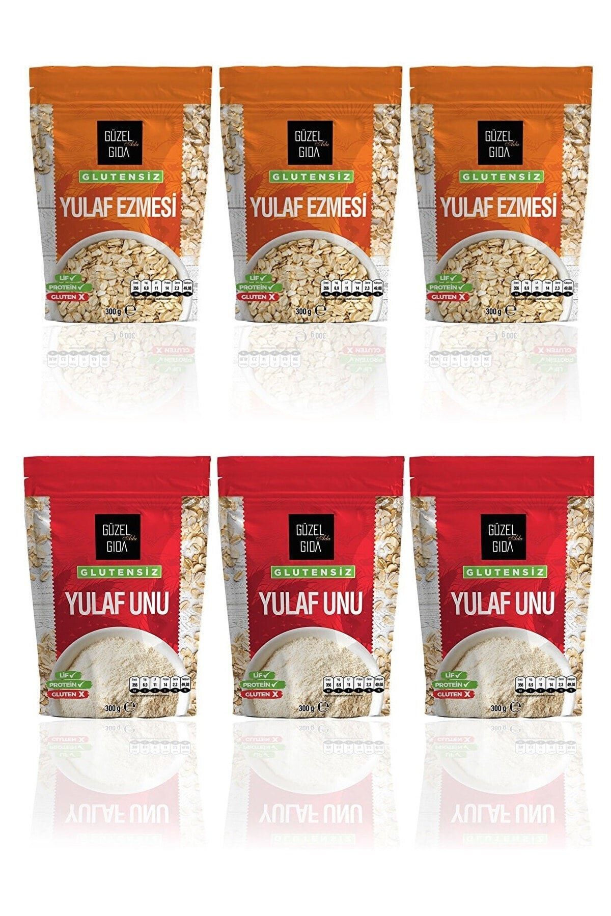Güzel Ada Gıda Glutensiz Yulaf Ezmesi - Glutensiz Yulaf Unu
