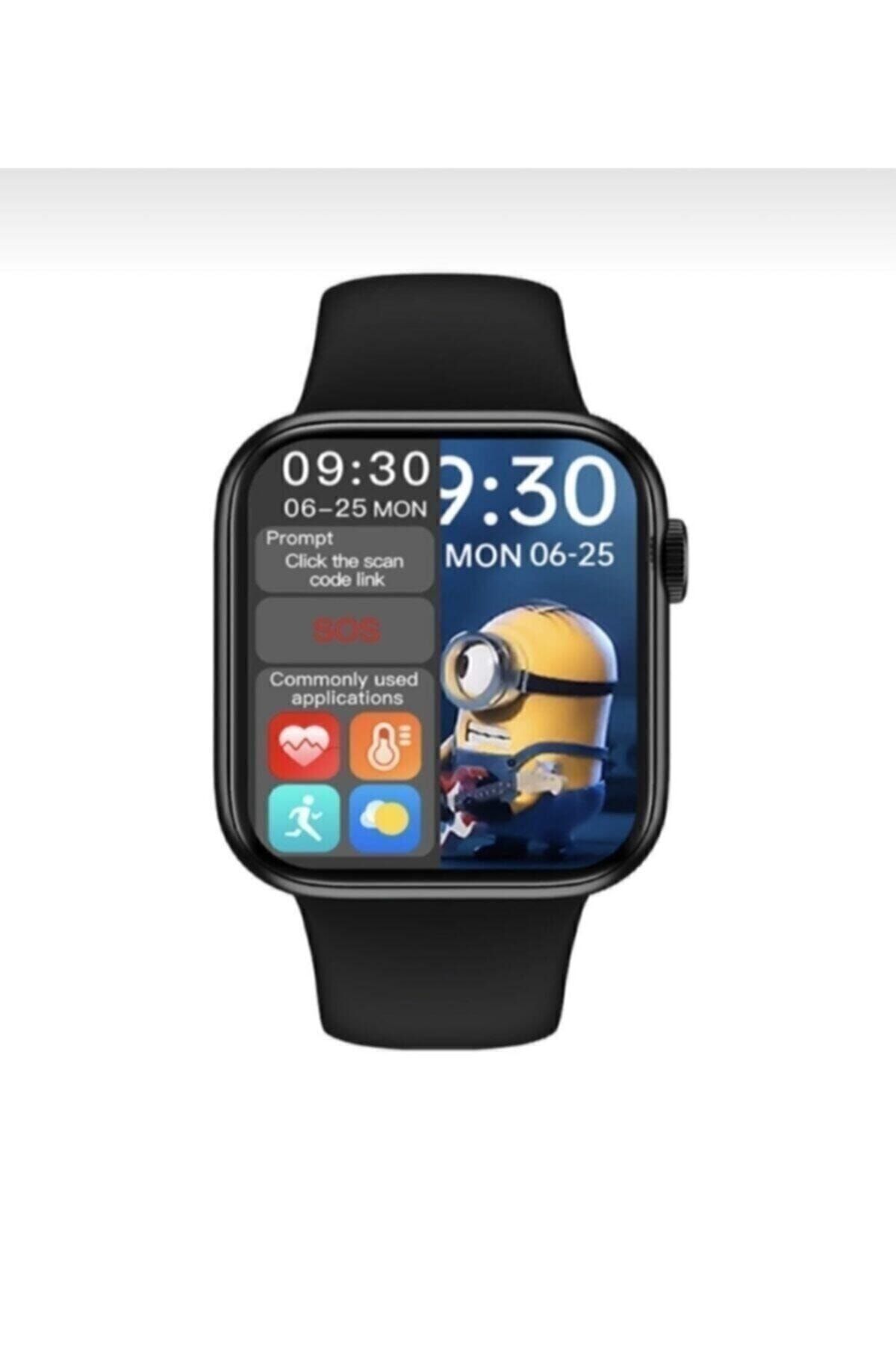 SmartWatch Hw16 Smart Watch 6 Akıllı Saat Tam Ekran 2' Ye Bölme Yan Tuş Aktif 44mm Arama Cevaplama