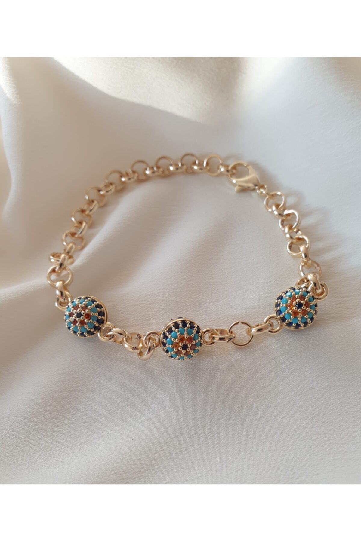 HERCY Top Nazar Boncuklu Bileklik