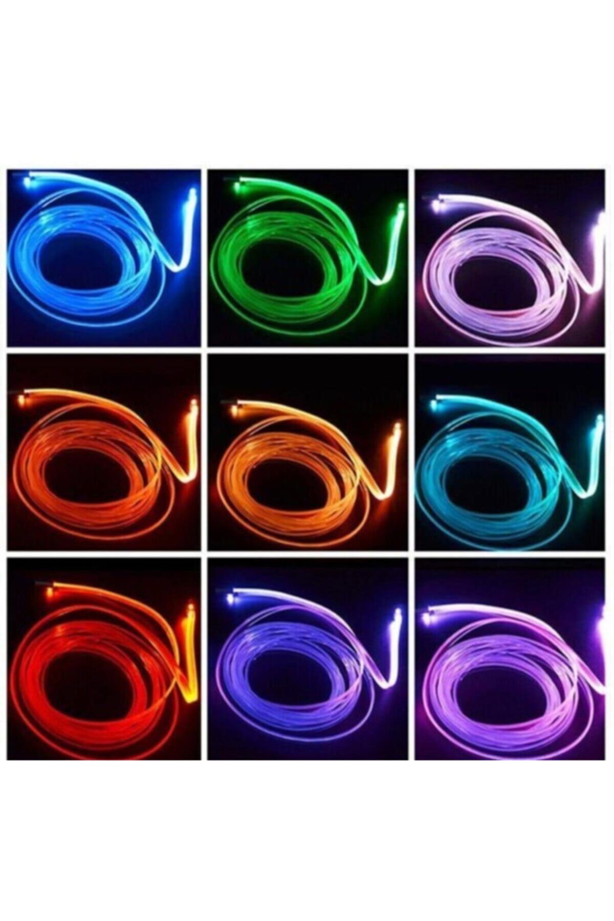RGB LED Araba Içi Neon Rgb