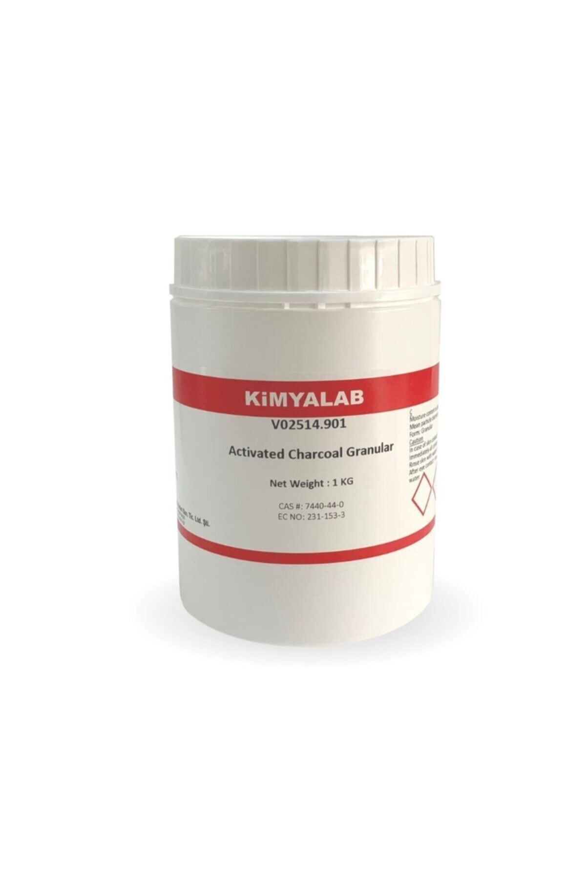 KimyaLab Aktif Karbon - Granül - 1kg - Activated Charcoal - Activated Carbon Granular