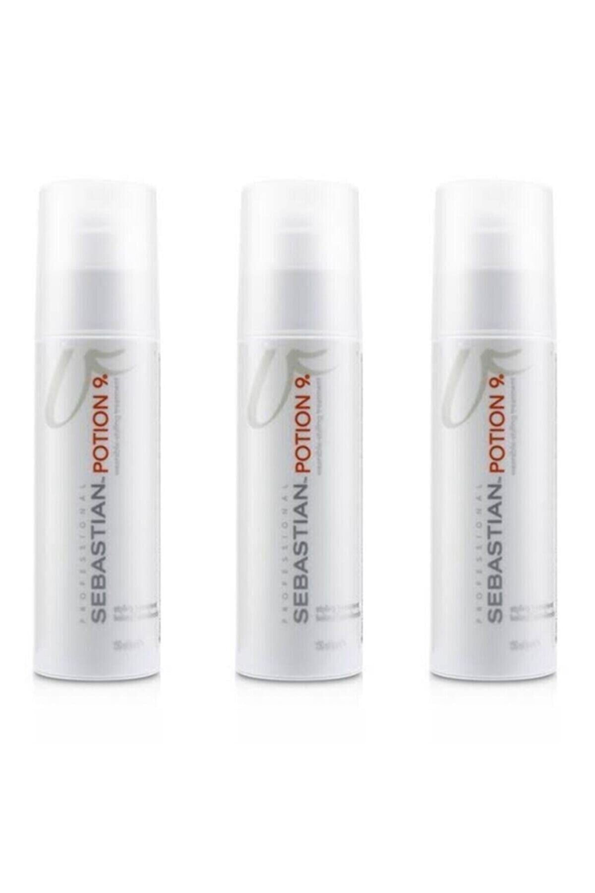 SEBASTIAN Potion 9 Şekillendirici Bakım Kremi 150 Ml X3
