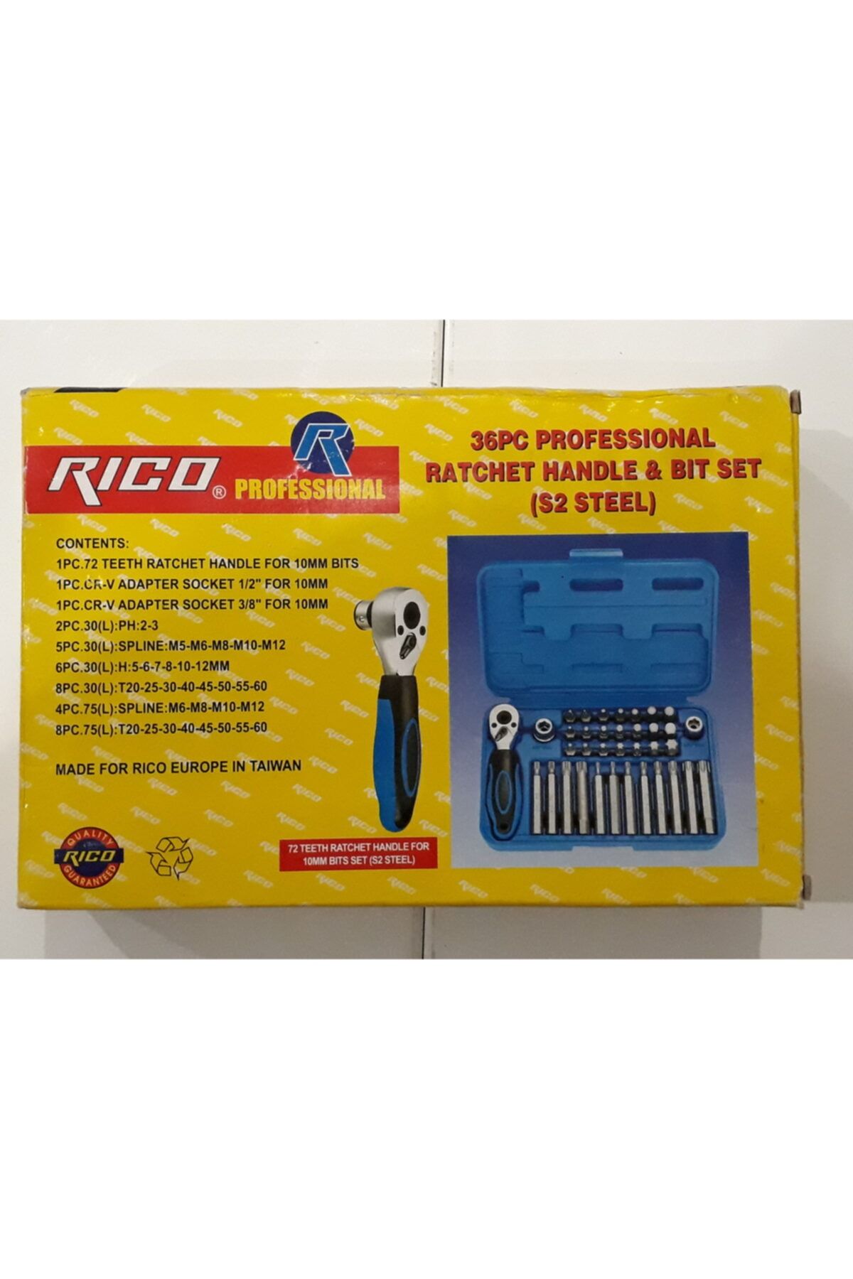 Rico Rıco 36 Parça Cırcır Kollu Uç Seti