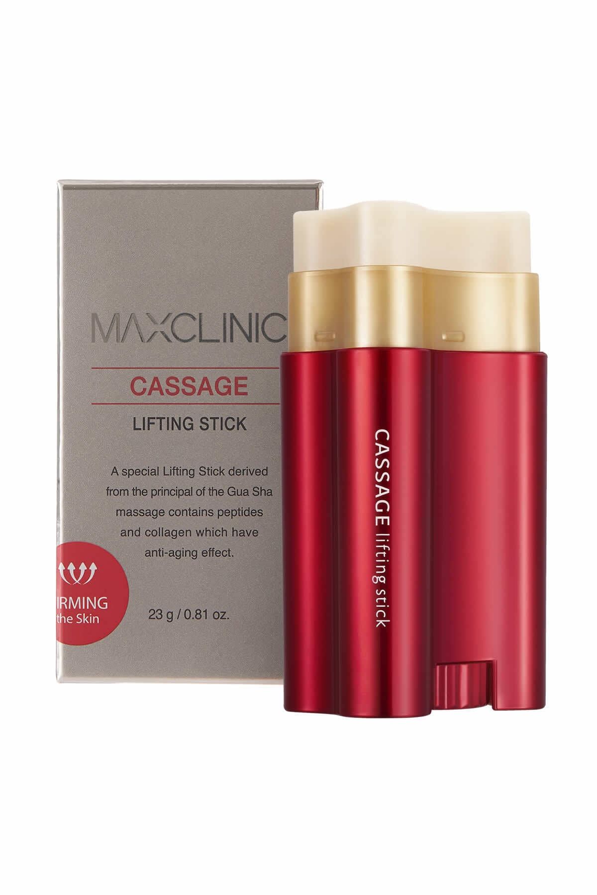 MAXCLINIC Göz, Yüz, Boyun Sıkılaştırıcı, Toparlayıcı Ve Şişkinlik Giderici Cassage Lifting Stick