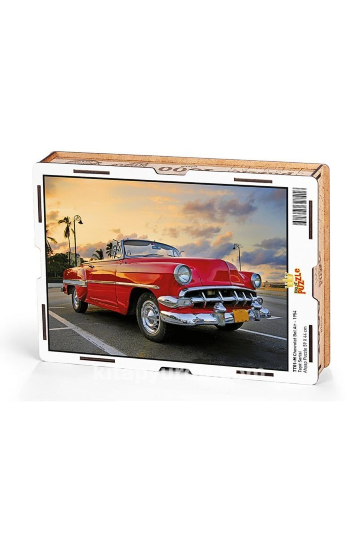 King Of Puzzle Chevrolet Bel Air - 1954 Ahşap Puzzle 1000 Parça