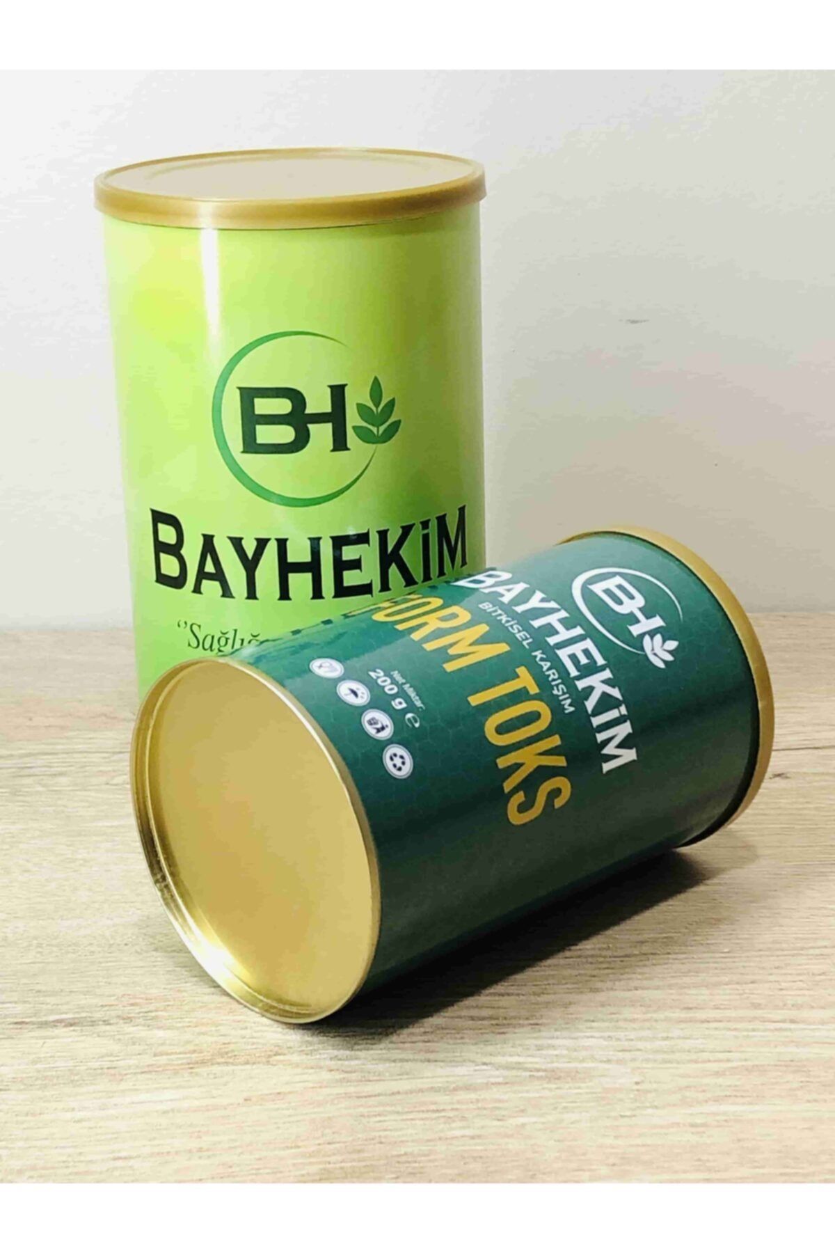 Bayhekim 500 Gram + Form Toks 200 Gram Bitkisel Baharat Karışımı Teneke Kutu Ölçekli Kaşık Hediye
