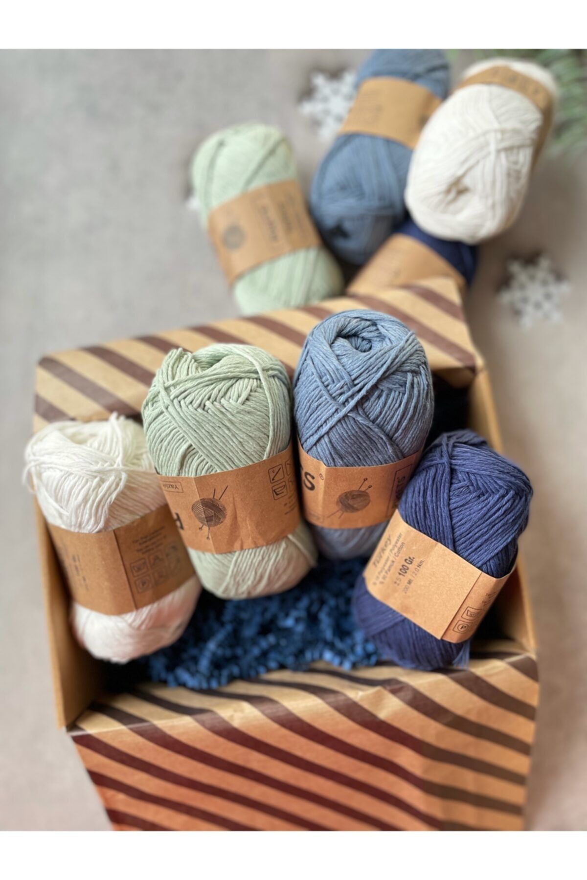 BibuPunch (100 Gr) 4’lü Cotton Ip Seti - 4