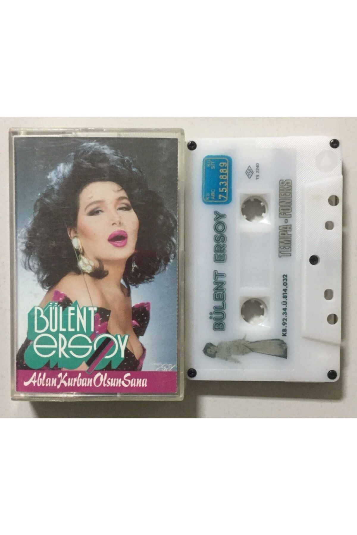 Plakevi İzmir Bülent Ersoy Ablan Kurban Olsun Sana Kaset