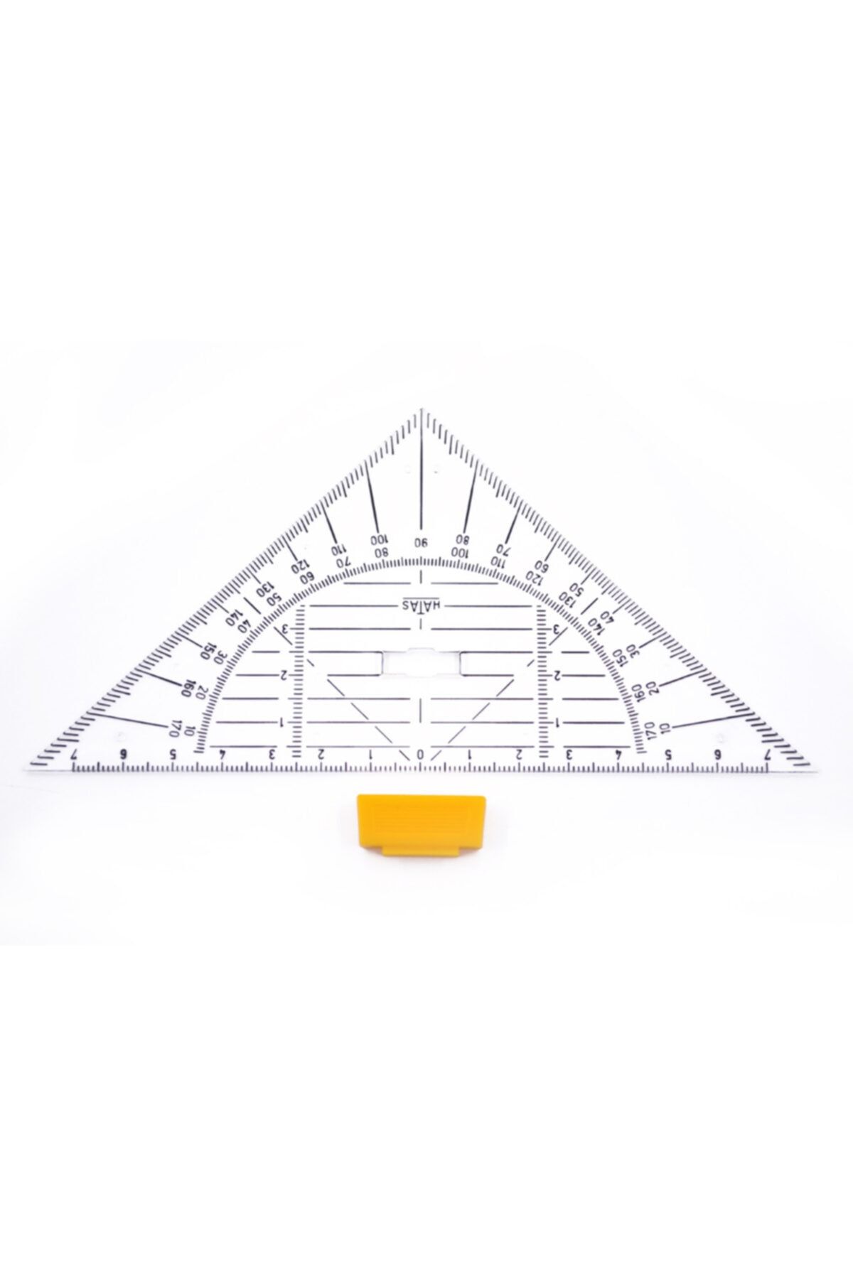 Hatas Yayınları 0500 Geometrik Açılı Gönye 16 Cm