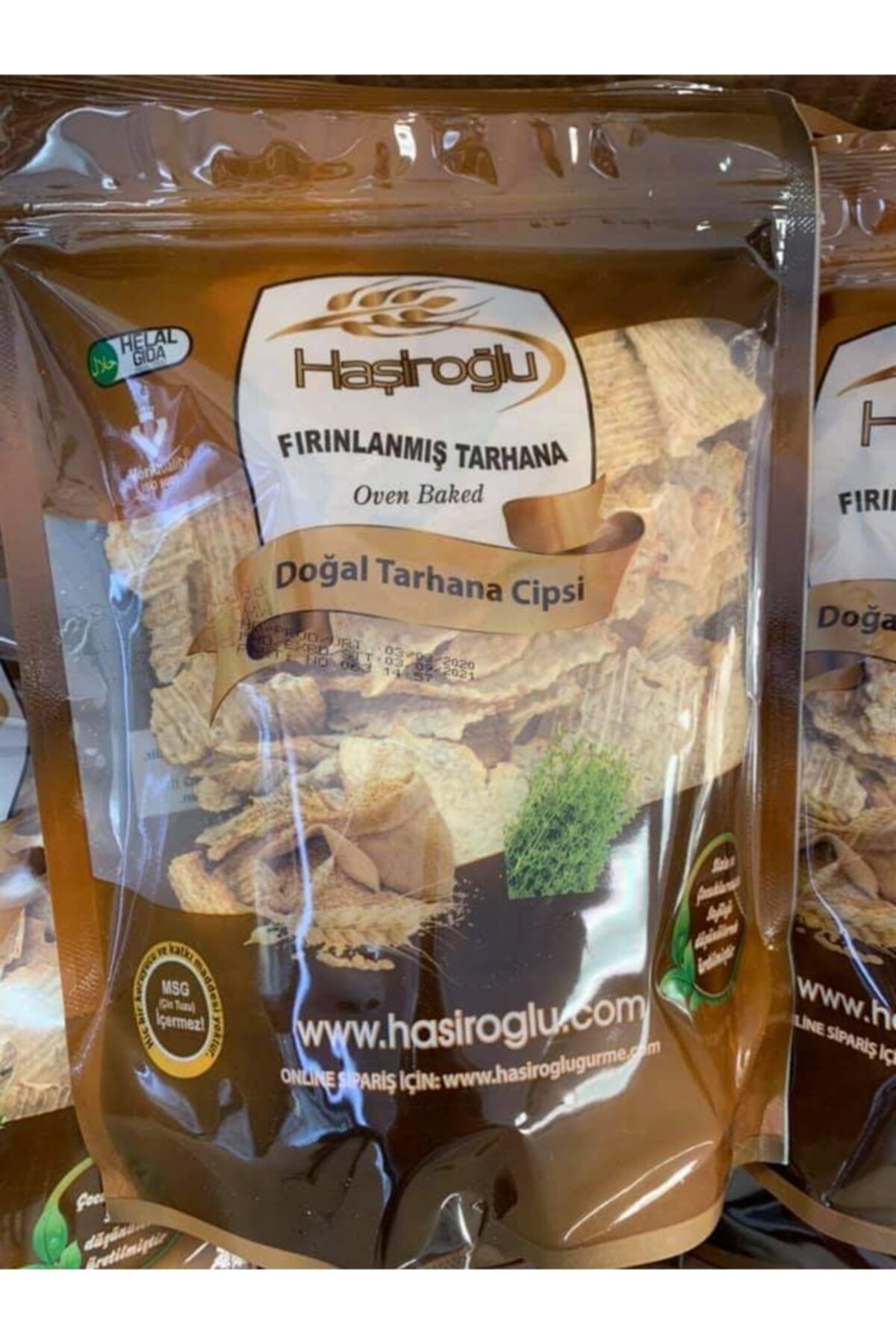 Haşiroğlu Fırınlanmış 225 gram Tarhana Cipsi
