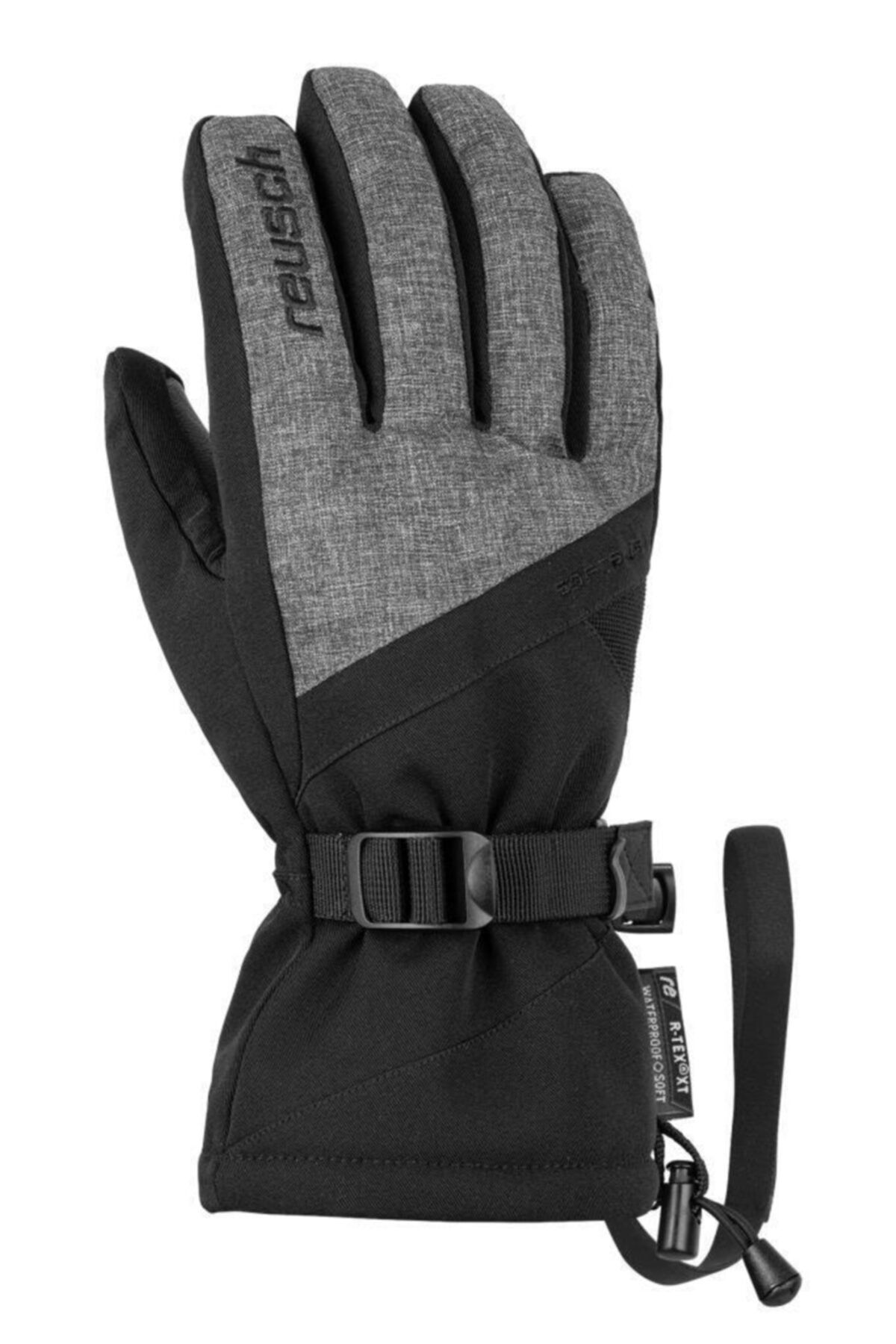Reusch Outset R-tex Xt Softshell Erkek Snowboard Eldiveni Gri/siyah