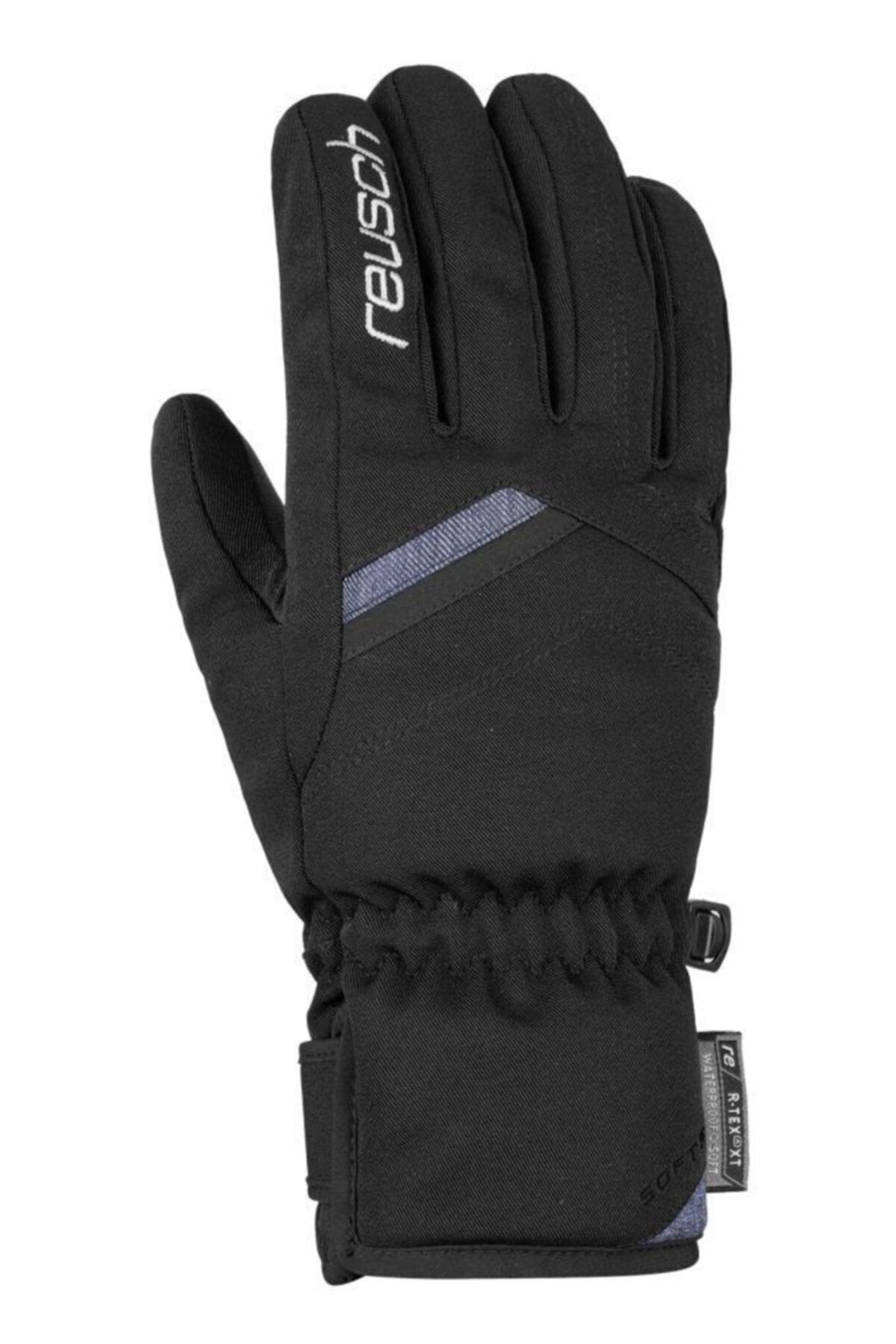 Reusch Coral R-tex Xt Softshell Kadın Kayak Eldiveni Siyah/mavi