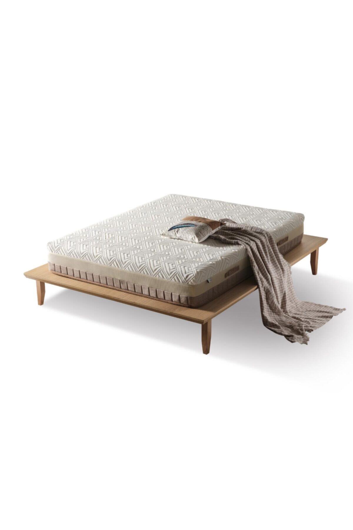 Puuf Sleep Larimar Natural Yınabilir Kılıflı, Coco Lateks Yatak