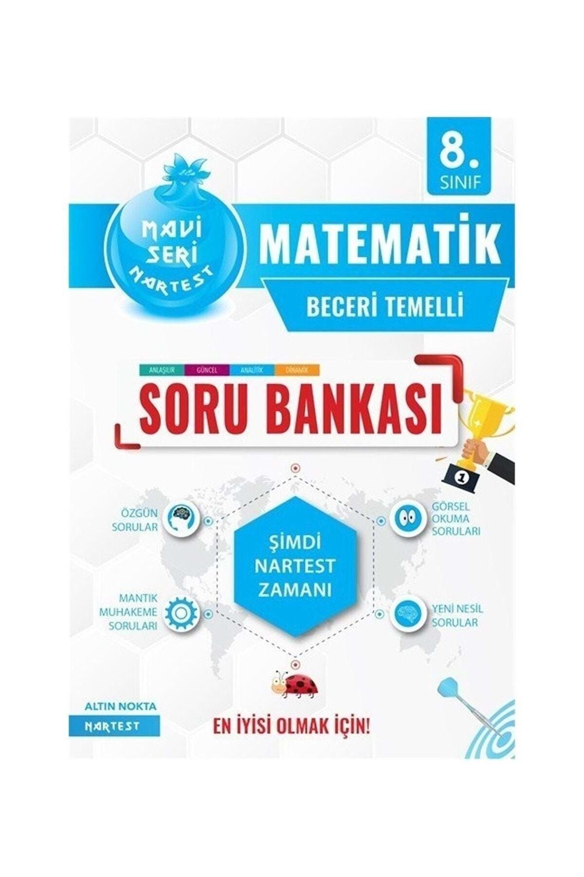 Nar Yayınları Nartest 8. Sınıf Mavi Matematik Soru Bankası