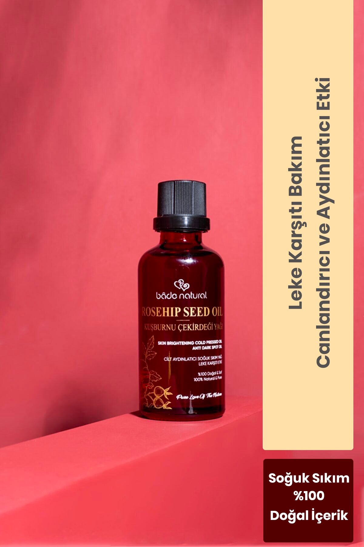 Bade Natural Kuşburnu Çekirdeği Yağı 50 ml