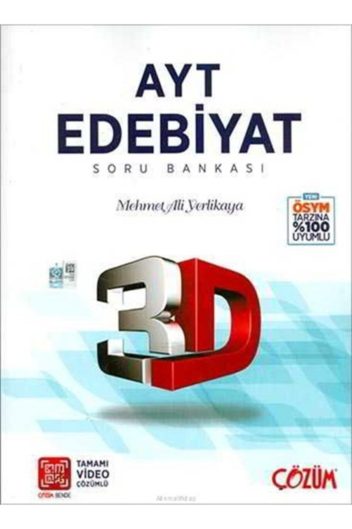 Çözüm Yayınları 3d Yayınları Ayt Edebiyat Soru Bankası