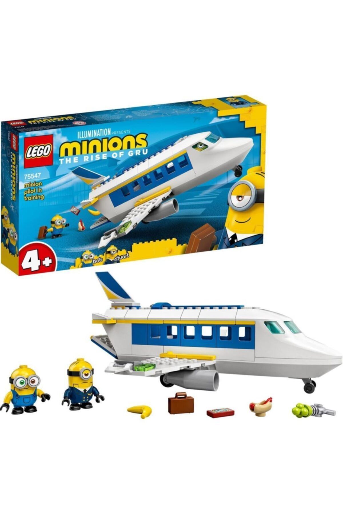 LEGO ® Minions Minyon Pilot Eğitimde 75547 (119 Parça) Lisanslı Ürün