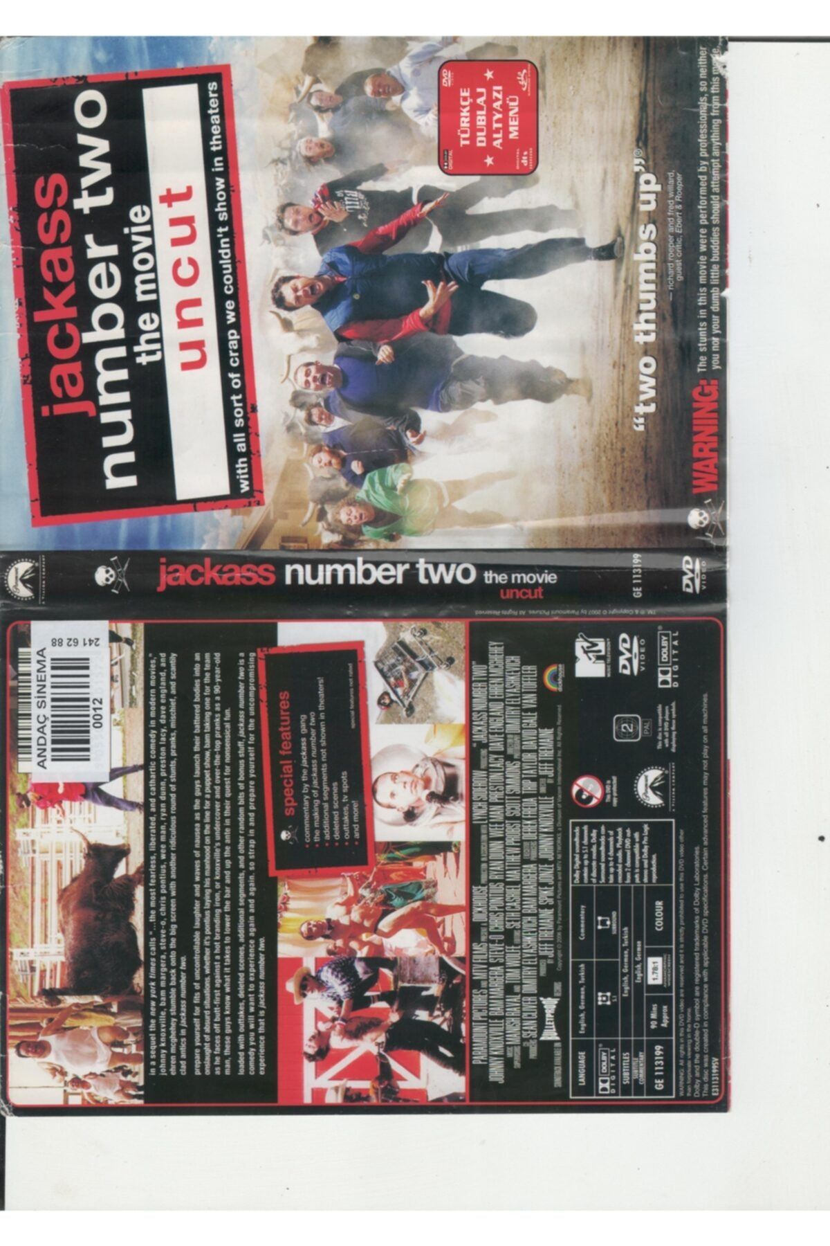 DVD Jackass 2