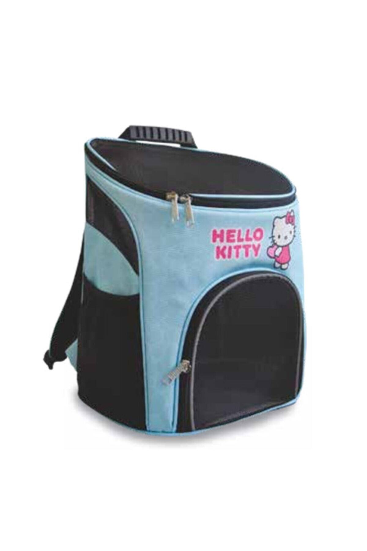 Hello Kitty Hello Kıtty Kedi Sırt Taşıma Çantası Turkuaz